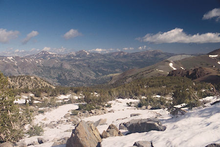 Leveatte Meadow, Piute Pass from near Anna Lake - Hoover Wilderness 1995