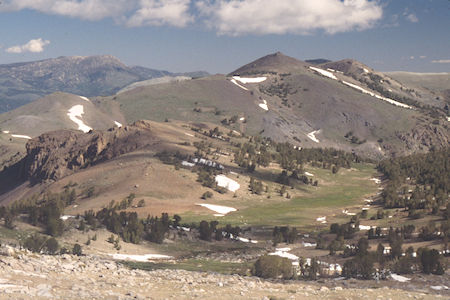 Piute Meadow area near Anna Lake - Hoover Wilderness 1995