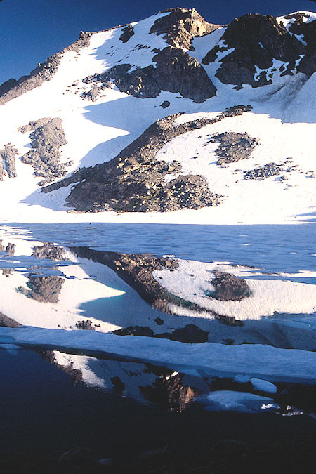 Anna Lake reflection - Hoover Wilderness 1995