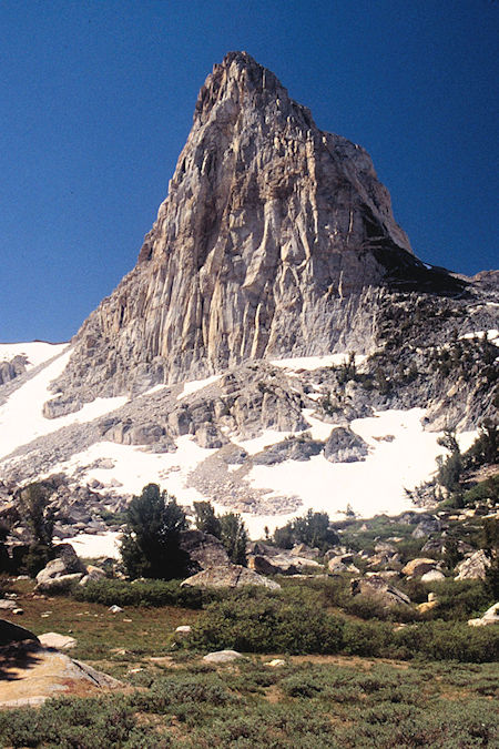 Upper Burt Canyon, Flatiron Butte - Hoover Wilderness 1995 Upper Burt Canyon, Flatiron Butte - Hoover Wilderness 1995