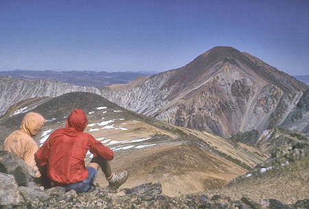 View north from top of Camiaca Peak - Hoover Wilderness - 05 Sep 1964 View north from top of Camiaca Peak - Hoover Wilderness - 05 Sep 1964