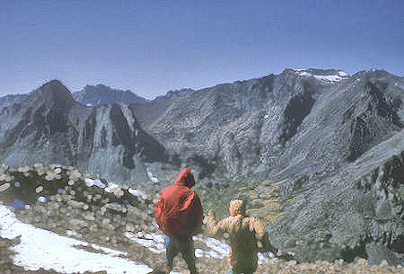 Virginia Peak and Sawtooth's from top of Camiaca Peak - 05 Sep 1964 Virginia Peak and Sawtooth's from top of Camiaca Peak - 05 Sep 1964