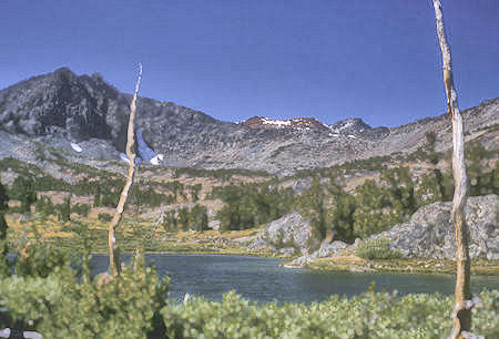 Looking back to the ridge from Virginia Lakes - Hoover Wilderness - 06 Sep 1964 Looking back to the ridge from Virginia Lakes - Hoover Wilderness - 06 Sep 1964