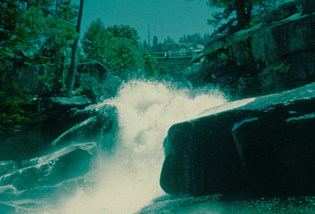 Above Silver Apron at Vernal Falls - Yosemite National Park - Jul 1957 Above Silver Apron at Vernal Falls - Yosemite National Park - Jul 1957
