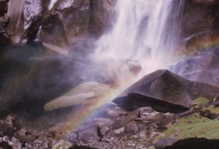 Vernal Falls - Yosemite National Park - 20 Aug 1966 Vernal Falls - Yosemite National Park - 20 Aug 1966