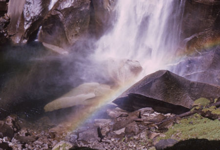 Vernal Fall - Yosemite National Park - 20 Aug 1966