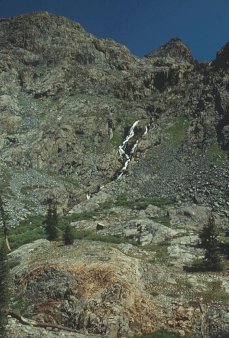 Route to Lake Catherine - Ansel Adams Wilderness - Aug 1991