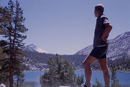 John Butler admiring Charlotte Lake - Kings Canyon National Park 31 Aug 1963 John Butler admiring Charlotte Lake - Kings Canyon National Park 31 Aug 1963