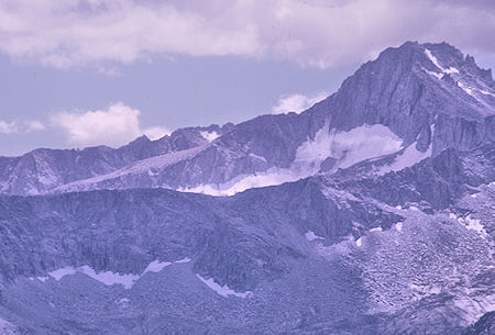 Mount Brewer from Gardiner Pass - Kings Canyon National Park 05 Sep 1970