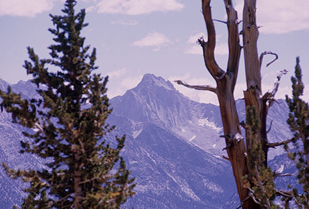 Mount Ericsson from Gardiner Pass<br>Kings Canyon National Park 05 Sep 1970 Mount Ericsson from Gardiner Pass<br>Kings Canyon National Park 05 Sep 1970