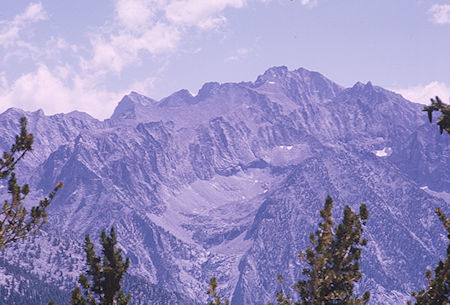 View from Gardiner Pass - Kings Canyon National Park 05 Sep 1970