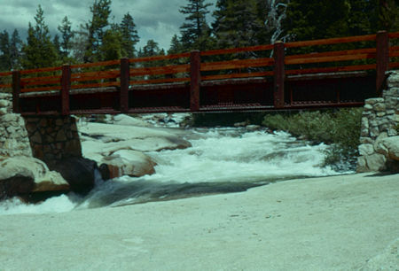 Bridge at Nevada Falls - Yosemite National Park - Jul 1958 Bridge at Nevada Falls - Yosemite National Park - Jul 1958