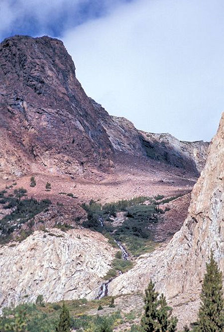 Side canyon from the Bloody Canyon trail Side canyon from the Bloody Canyon trail