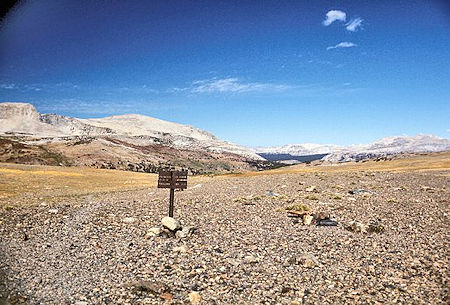 View from Parker Pass View from Parker Pass