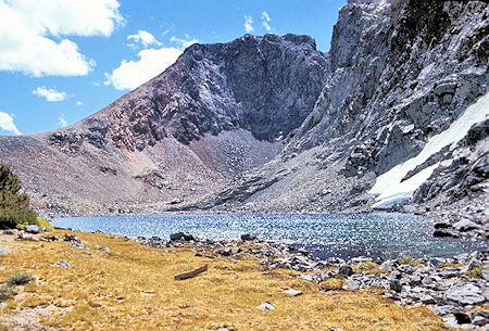View of Parker Pass Lake from its outlet View of Parker Pass Lake from its outlet
