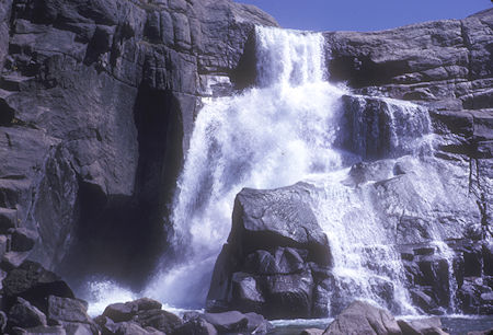 Tuolumne Falls - Yosemite National Park - 19 Aug 1962