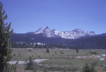Unicorn Peak, Columbia Finger - Yosemite National Park - 19 Aug 1962 Unicorn Peak, Columbia Finger - Yosemite National Park - 19 Aug 1962