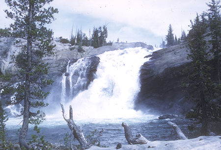 White Cascade, Tuolumne River - Yosemite National Park - 30 May 1968