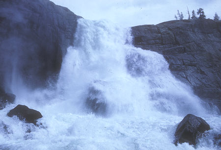 Tuolumne Falls, Tuolumne River - Yosemite National Park - 30 May 1968