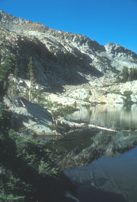 Lower Ottaway Lake - Yosemite National Park - Aug 1973