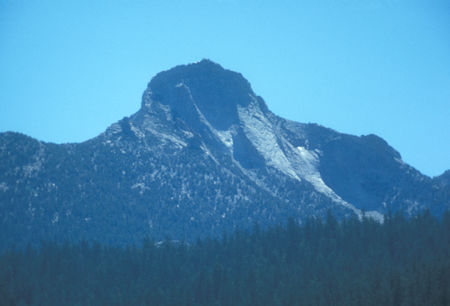 Mount Clark from near camp - Yosemite National Park - Sep 1973