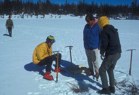 Fishing hole in Young Lake - Yosemite National Park 30 May 1971