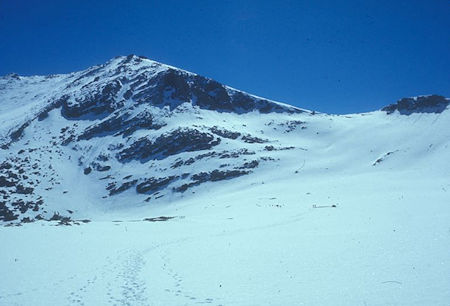 High slope on way to Mount Conness - Yosemite National Park 30 May 1971 High slope on way to Mount Conness - Yosemite National Park 30 May 1971