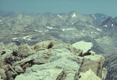 Matterhorn Peak from top of Mount Conness - Gil Beilke photo - Yosemite National Park 02 Jul 1972 Matterhorn Peak from top of Mount Conness - Gil Beilke photo - Yosemite National Park 02 Jul 1972