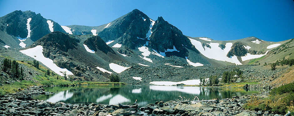 Hunewill Lake - Hoover Wilderness 1980 Hunewill Lake - Hoover Wilderness 1980