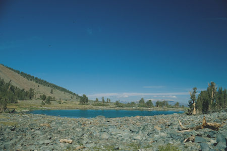 Pond below Hunewill Lake - Hoover Wilderness 1980 Pond below Hunewill Lake - Hoover Wilderness 1980