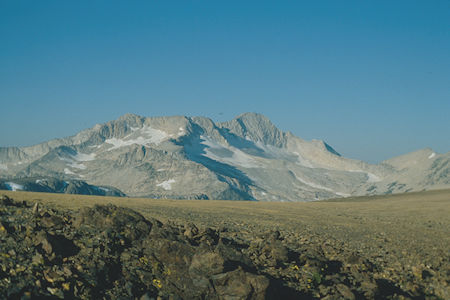 Mt. Conness over Dore Pass - Hoover Wilderness 1980 Mt. Conness over Dore Pass - Hoover Wilderness 1980
