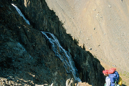 Lundy Falls - Hoover Wilderness 1980 Lundy Falls - Hoover Wilderness 1980