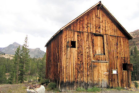 Bunkhouse at Bennettville Mine - Inyo National Forest 1980 Bunkhouse at Bennettville Mine - Inyo National Forest 1980