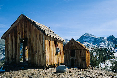 Assay Building and Mt. Dana at Bennettville Mine - Inyo National Forest 1980 Assay Building and Mt. Dana at Bennettville Mine - Inyo National Forest 1980