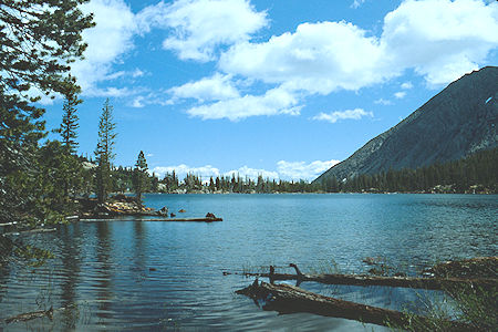 View east over Green Lake - Hoover Wilderness 1982 View east over Green Lake - Hoover Wilderness 1982
