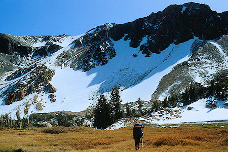 Approaching Virginia Pass - Hoover Wilderness 1982