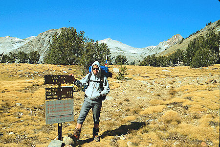 Summit Lake Pass - Yosemite National Parkr Wilderness 1982