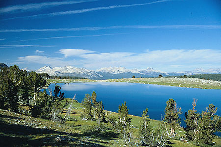 Middle Gaylor Lake, Cathedral Range - Yosemite National Park 1986 Middle Gaylor Lake, Cathedral Range - Yosemite National Park 1986