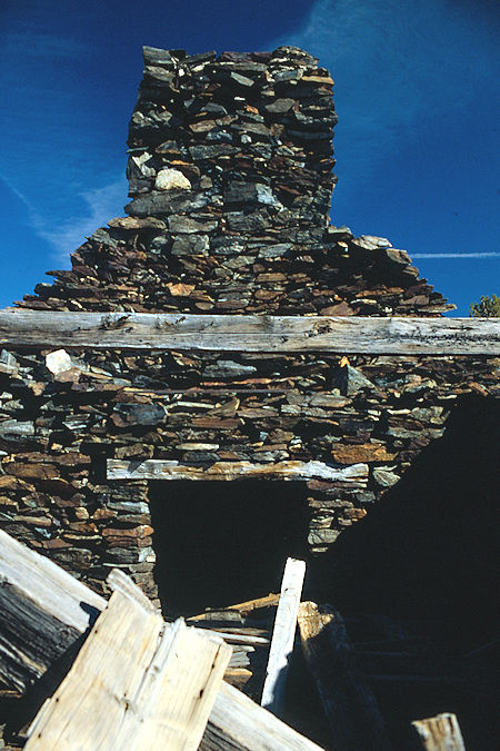 Cabin at Great Sierra Mine - Yosemite National Park 1986