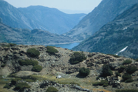 Tioga Lake from Great Sierra Mine - Yosemite National Park 1986