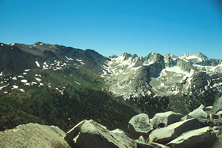 Shepherd Crest from Grey Butte - Yosemite National Park 1989