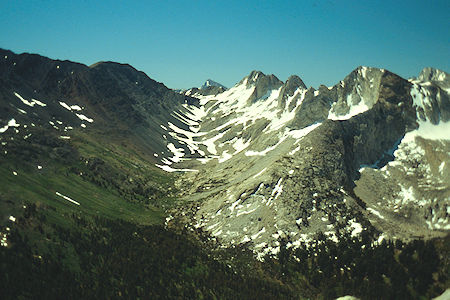 Shepherd Crest from Grey Butte - Yosemite National Park 1989