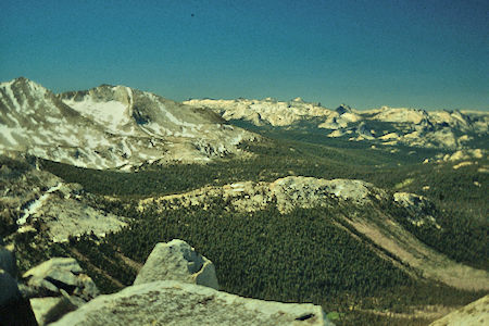 Cold Canyon beyond Virginia Canyon from Grey Butte - Yosemite National Park 1989 Cold Canyon beyond Virginia Canyon from Grey Butte - Yosemite National Park 1989