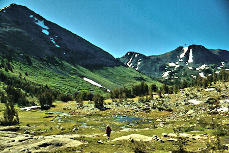 Camiaca Peak on way to Summit Lake - Yosemite National Park 1989