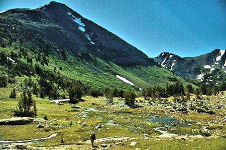 Camiaca Peak on way to Summit Lake - Yosemite National Park 1989