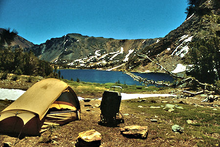 Camp at Summit Lake - Hoover Wilderness 1989 Camp at Summit Lake - Hoover Wilderness 1989
