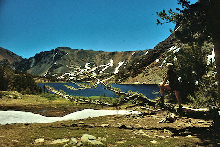 Don at Summit Lake camp - Hoover Wilderness 1989 Don at Summit Lake camp - Hoover Wilderness 1989