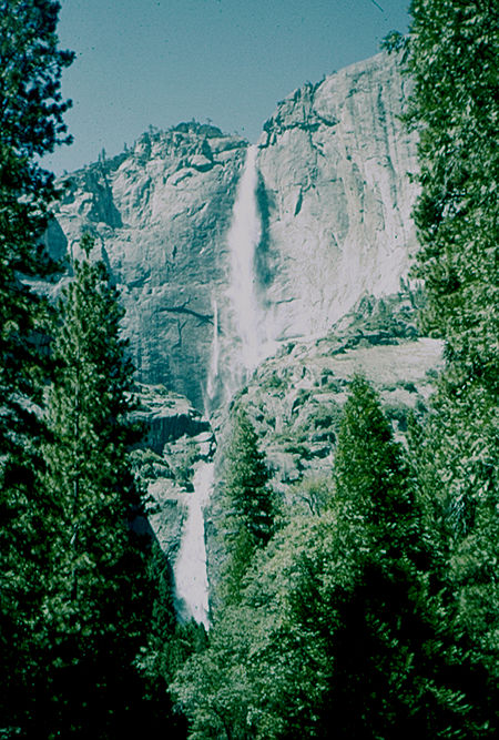 Yosemite Falls - Yosemite National Park Jul 1957 Yosemite Falls - Yosemite National Park Jul 1957