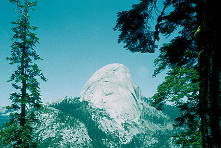 Half Dome from Panorama Cliffs - Yosemite National Park Jul 1957 Half Dome from Panorama Cliffs - Yosemite National Park Jul 1957