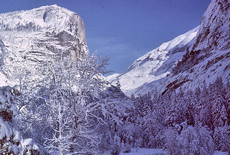 Tenaya Canyon near Mirror Lake - Yosemite National Park 01 Jan 1966 Tenaya Canyon near Mirror Lake - Yosemite National Park 01 Jan 1966